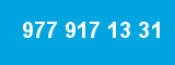977 917 13 31 977 917 13 31